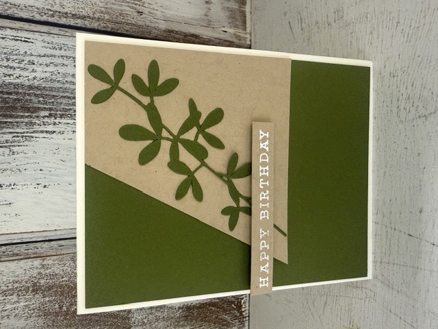 May Blooms card example