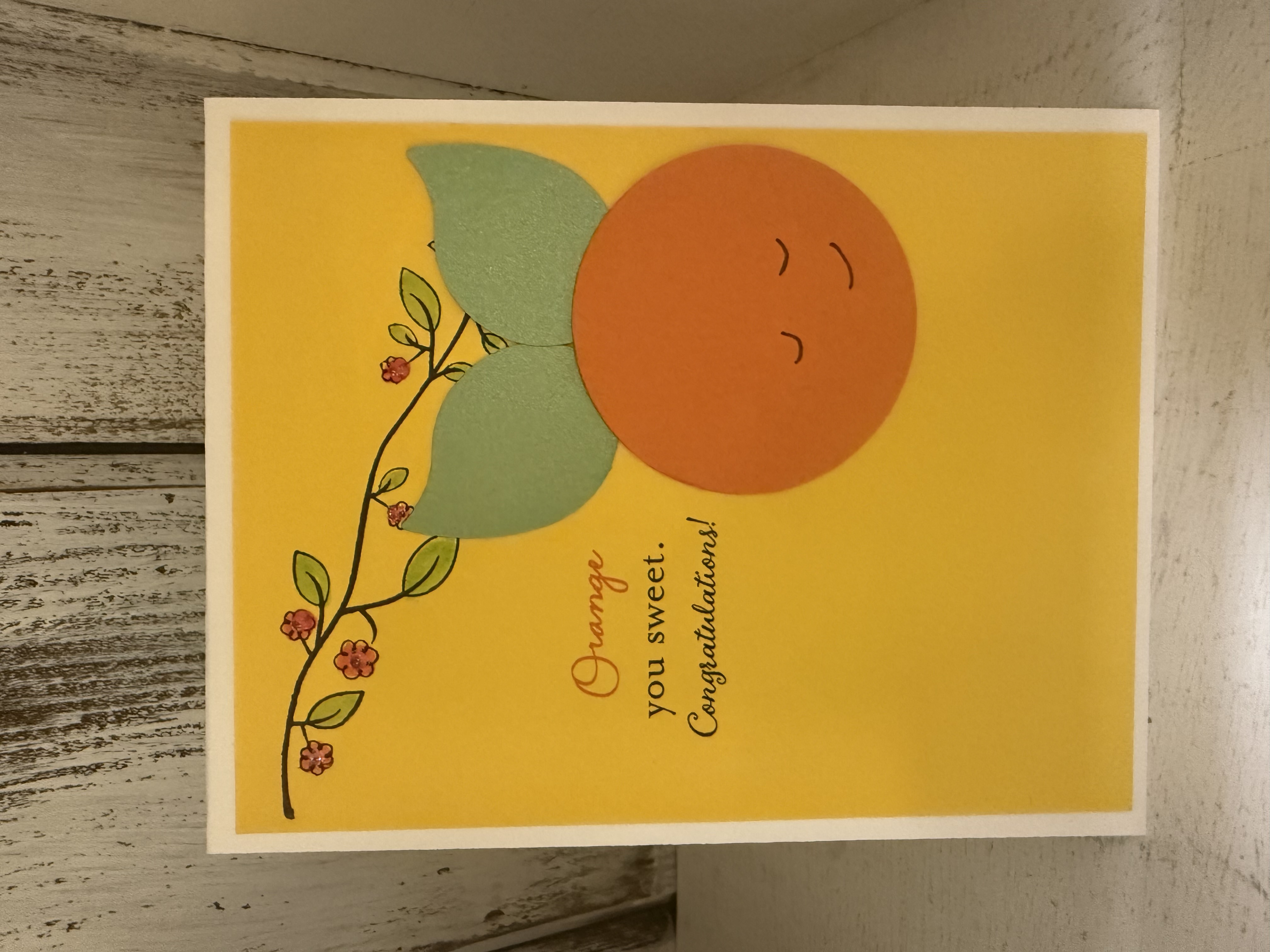 Fruity Fun card example