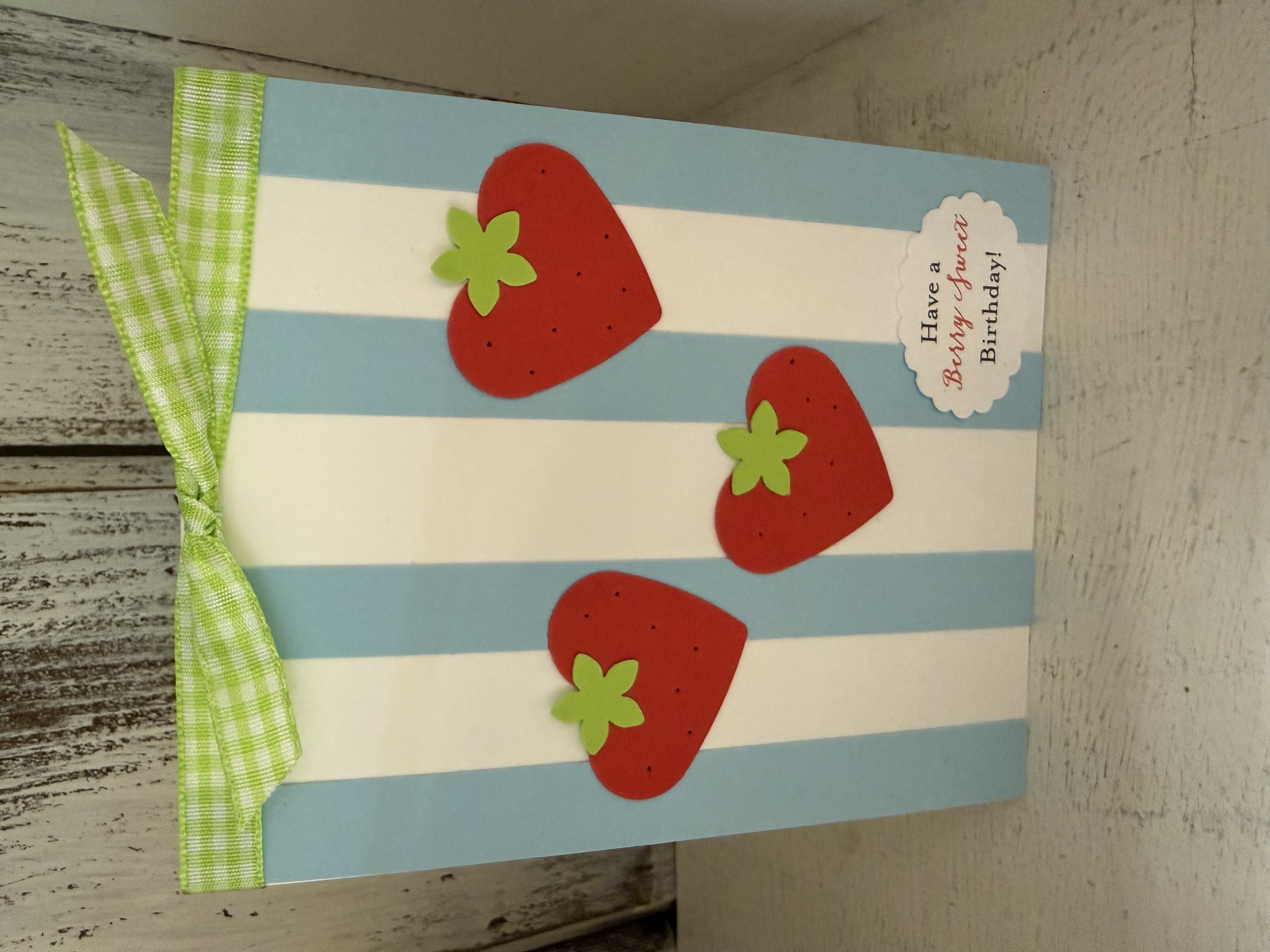 Fruity Fun card example