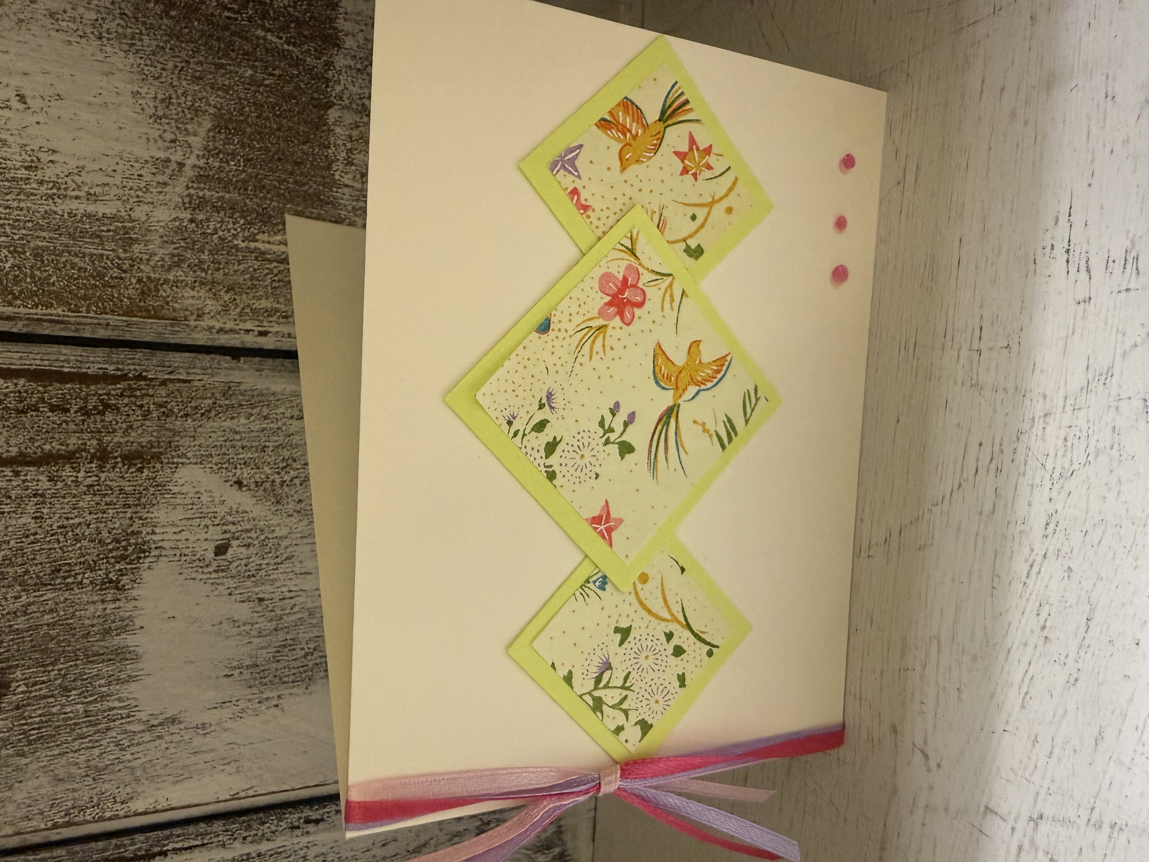 Asian Summer card example