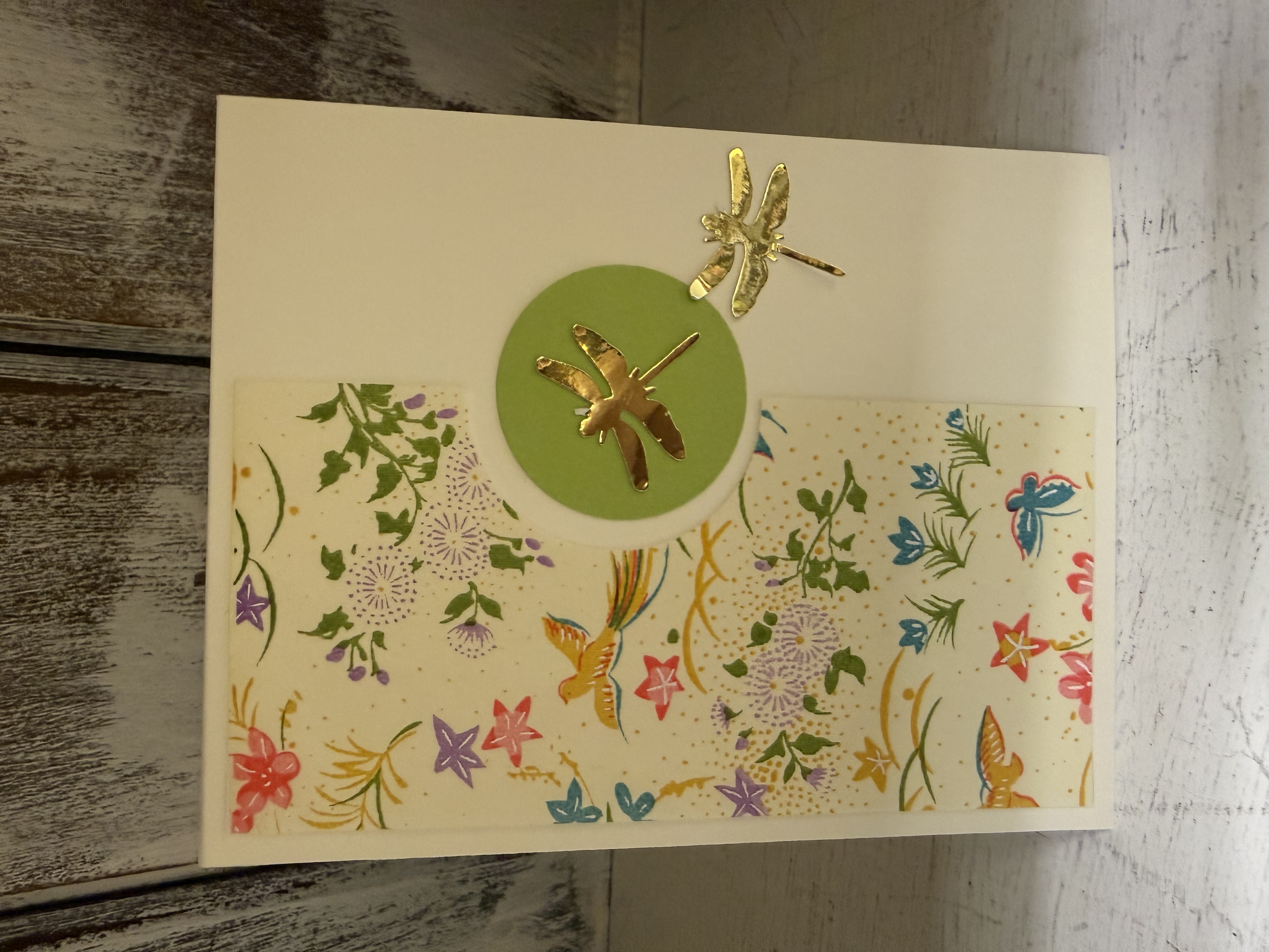 Asian Summer card example