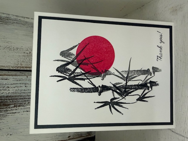 Summertime in Japan card example