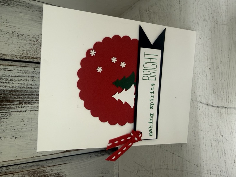 Christmas in September card example