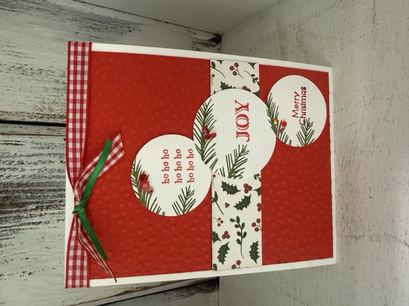 Christmas in September card example