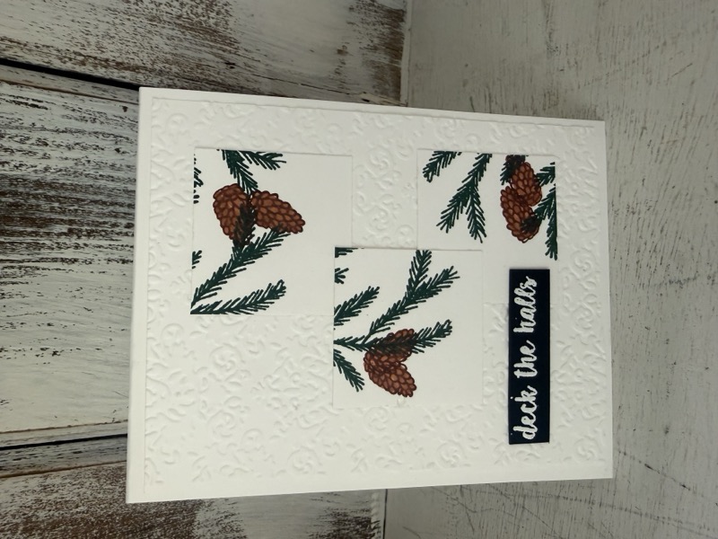 Christmas in September card example