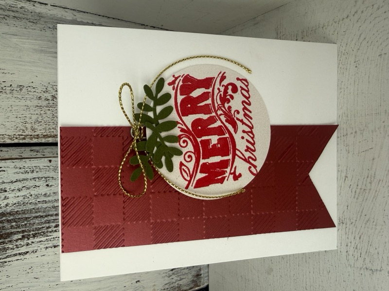 Christmas in September card example
